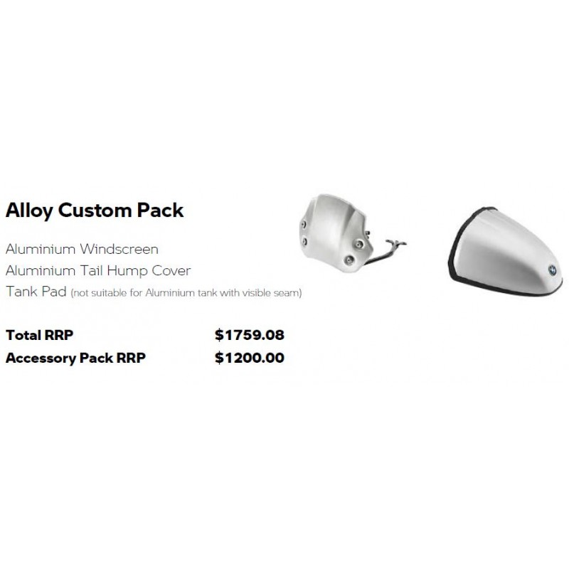 BMW R Nine T Variants Alloy Custom Pack