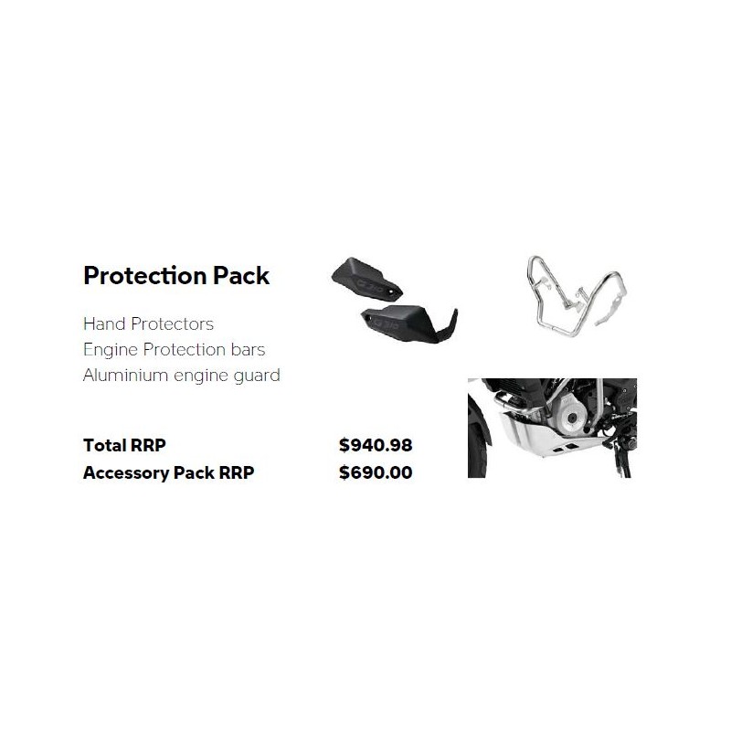 BMW G310R/GS Protection Pack