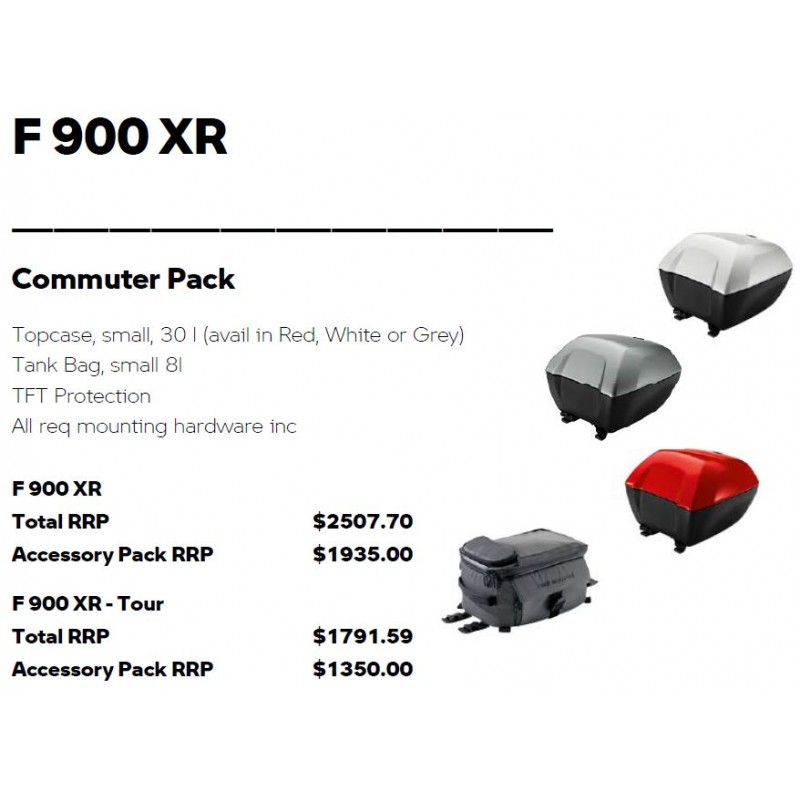 BMW F900XR Commuter Pack