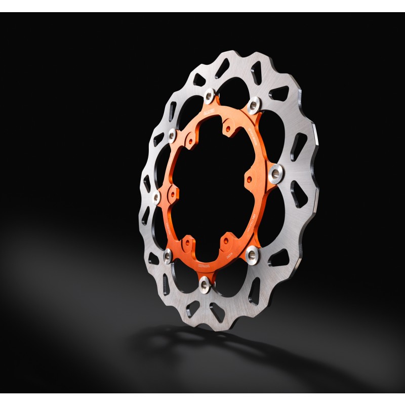 Wave brake disc